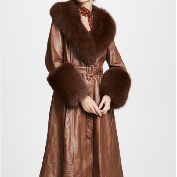 BRAND NEW IN BOX Saks Potts Foxy Coat size 3 - Picture 2 of 8